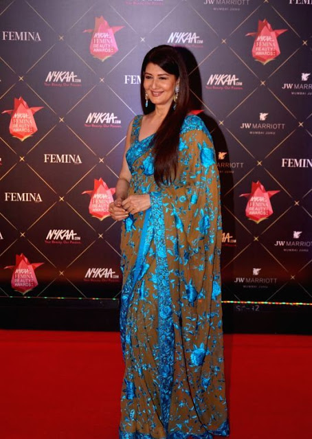 Model Sangeeta Bijlani at the Femina Beauty Awards 46